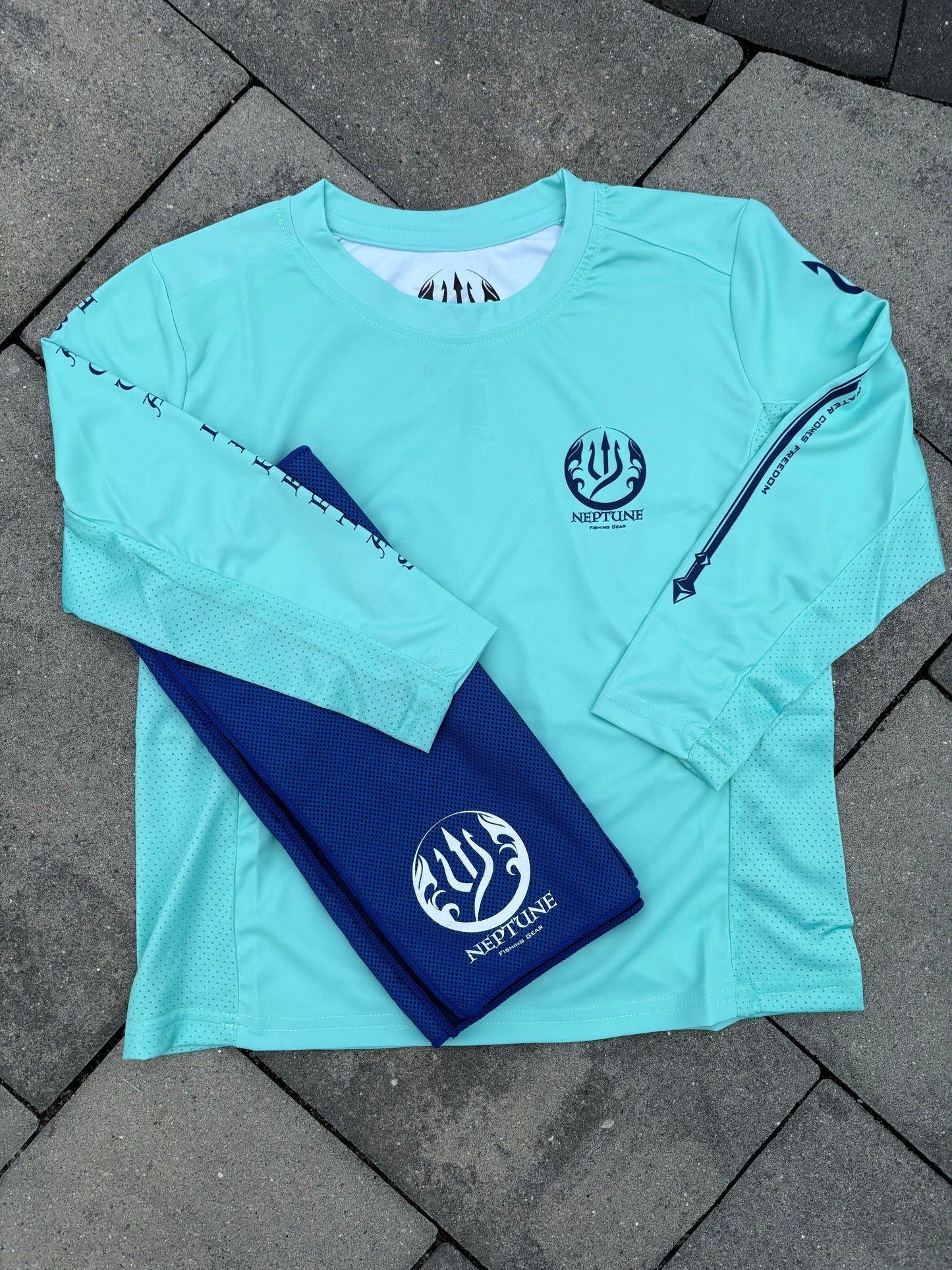 Kids Long Sleeve Performance Fishing Shirt