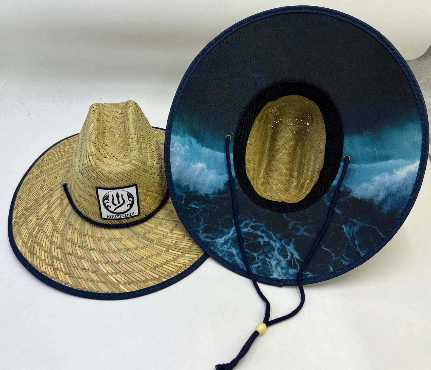Wide-Brimmed Straw Hat