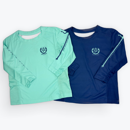 Kids Long Sleeve Performance Fishing Shirt
